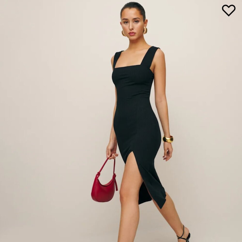 Reformation Cassi Knit Dress (Sz M)